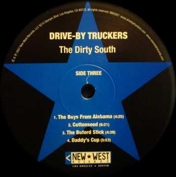 2LP Drive-By Truckers: The Dirty South