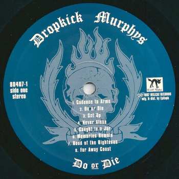 LP Dropkick Murphys: Do Or Die