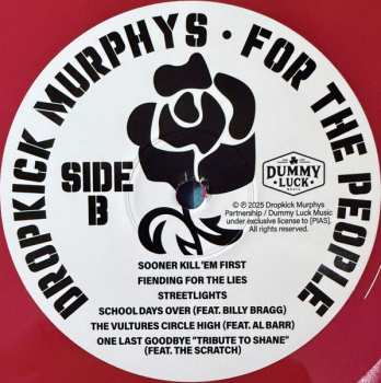 2LP Dropkick Murphys: For The People LTD