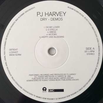 LP PJ Harvey: Dry - Demos
