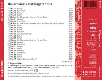 CD D'Sagemattler: Bauernmusik Unterägeri 1887