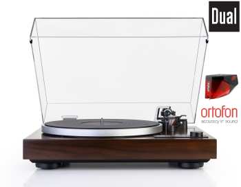 Audiotechnika Dual CS 518 Ořech + Ortofon 2M RED(MM)