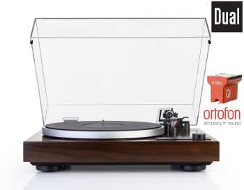 Audiotechnika Dual CS 518 Ořech + Ortofon Quintet Red