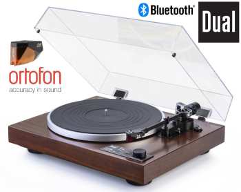 Audiotechnika DUAL CS 529 Walnut + Ortofon 2M BRONZE (MM)