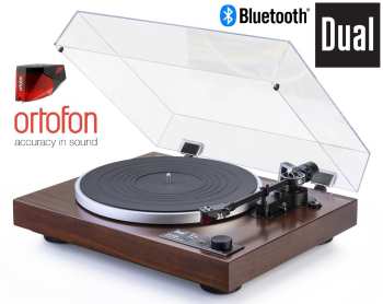 Audiotechnika DUAL CS 529 Walnut + Ortofon 2M RED (MM)