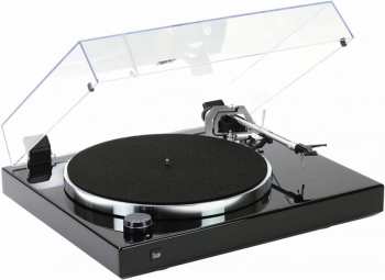 Audiotechnika DUAL CS 600 MKII Černá - klavírní lak + Ortofon 2M BLUE