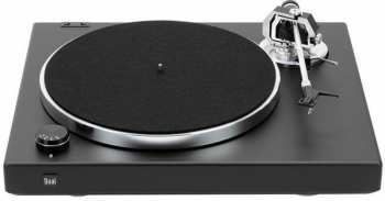 Audiotechnika DUAL CS 600 MKII Černá - klavírní lak + Ortofon 2M BLUE