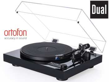 Audiotechnika DUAL CS 618Q High End Fekete Zongoralakk + Ortofon