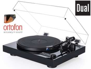 Audiotechnika DUAL CS 618Q High End Černý Piano lak + Ortofon 2M BRONZE (MM)