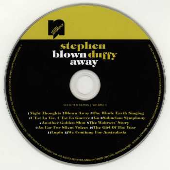 2CD Stephen Duffy: I Love My Friends