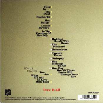 2CD Stephen Duffy: I Love My Friends