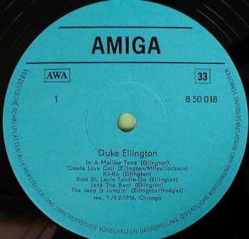 LP Duke Ellington: Duke Ellington - Django Reinhardt
