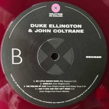 LP Duke Ellington: Duke Ellington & John Coltrane LTD | CLR
