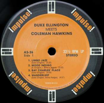 LP Duke Ellington: Duke Ellington Meets Coleman Hawkins