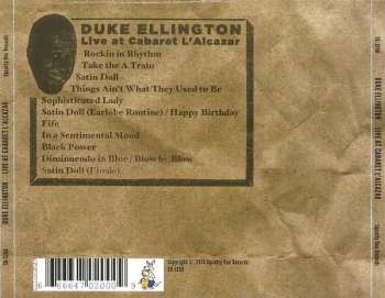 CD Duke Ellington: Live At Cabaret L'Alcazar