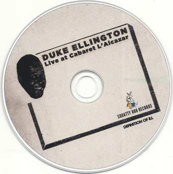CD Duke Ellington: Live At Cabaret L'Alcazar