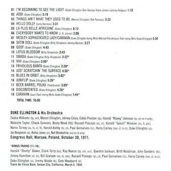 CD Duke Ellington: Live In Warsaw October 30, 1971