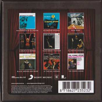 9CD/Dobozkészlet Duke Ellington: The Complete Columbia Studio Albums Collection 1951-1958