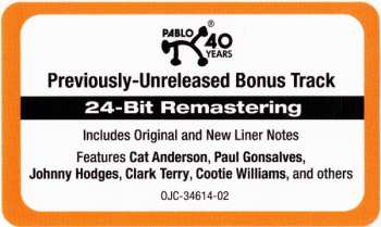 CD Duke Ellington: The Ellington Suites