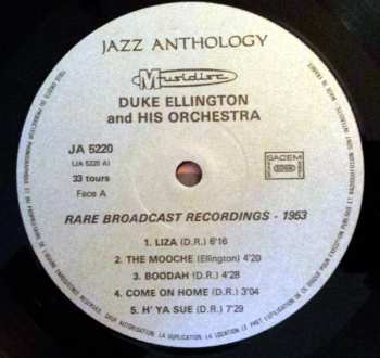 3LP/Dobozkészlet Duke Ellington: The Rare Broadcast Recordings 1951 - 1952 - 1953
