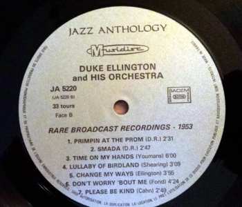 3LP/Dobozkészlet Duke Ellington: The Rare Broadcast Recordings 1951 - 1952 - 1953