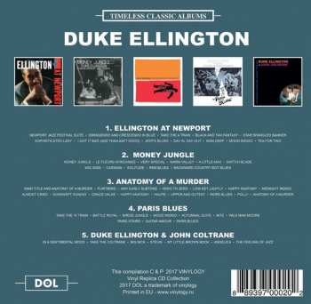 5CD/Dobozkészlet Duke Ellington: Timeless Classic Albums