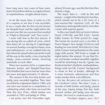 CD Duke Jordan: Montmartre 73