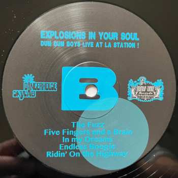 2LP/SP Dum Dum Boys: Explosions In Your Soul - Dum Dum Boys Live At La Station !