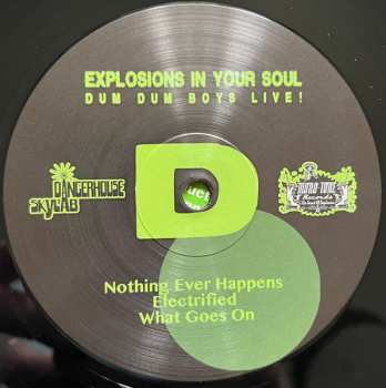 2LP/SP Dum Dum Boys: Explosions In Your Soul - Dum Dum Boys Live At La Station !