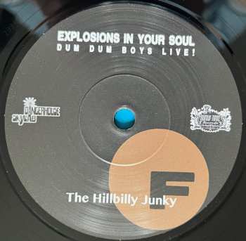 2LP/SP Dum Dum Boys: Explosions In Your Soul - Dum Dum Boys Live At La Station !