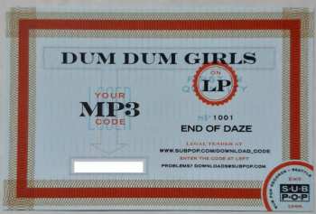 LP Dum Dum Girls: End Of Daze