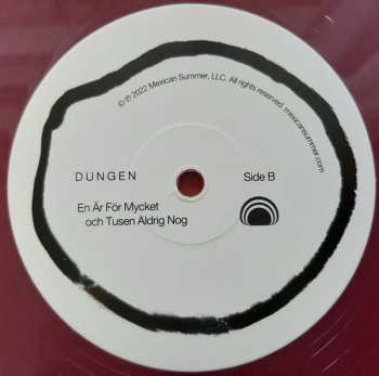 LP Dungen: En Är F​ö​r Mycket Och Tusen Aldrig Nog CLR