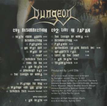 2CD Dungeon: Resurrection LTD