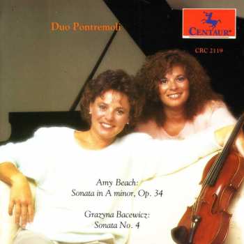 Album Grażyna Bacewicz: Sonata In A Minor, Op. 34 / Sonata No. 4