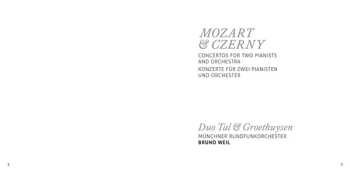 CD Wolfgang Amadeus Mozart: Concertos For Two Pianists And Orchestra