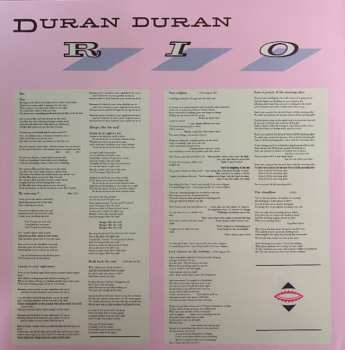 2LP Duran Duran: Rio CLR