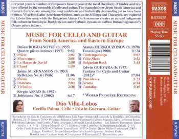 CD Dušan Bogdanović: Music For Cello And Guitar 