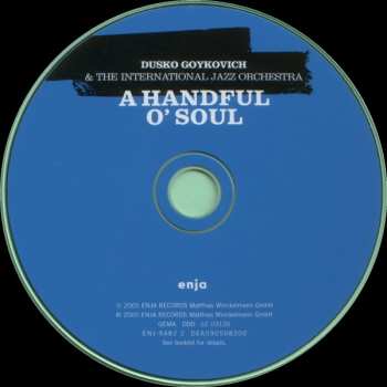 CD Dusko Goykovich: A Handful O' Soul