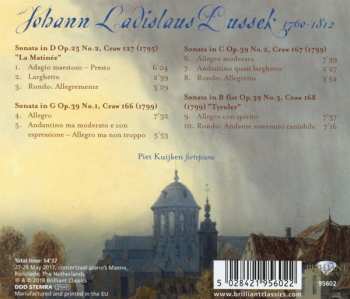 CD Jan Ladislav Dusík: Sonatas Vol. 2 - Op. 39 & Op. 25 No. 2