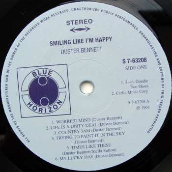 LP Duster Bennett: Smiling Like I'm Happy LTD