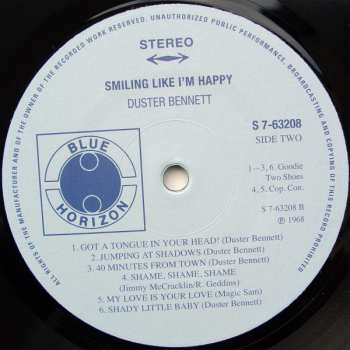 LP Duster Bennett: Smiling Like I'm Happy LTD