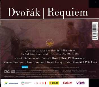 2CD Antonín Dvořák: Requiem In B-flat Minor Op. 89, B. 165