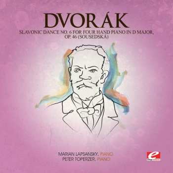 Album Dvorak: Slavonic Dance 6 Four Hand Piano D Maj 46
