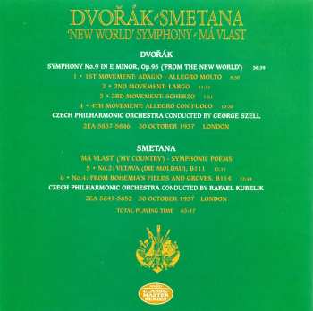 CD Antonín Dvořák: 'New World' Symphony / Má Vlast 