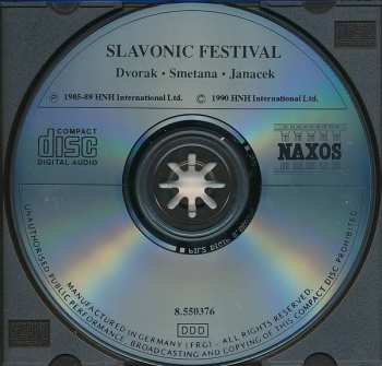 CD Antonín Dvořák: Slavonic Festival (Vltava • The Bartered Bride • Slavonic Rhapsody • Scherzo Capriccioso • Rusalka • Moravian Dances)