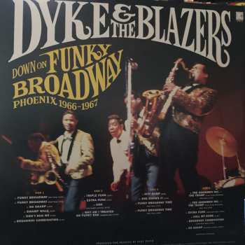 2LP Dyke & The Blazers: Down On Funky Broadway: Phoenix 1966-1967