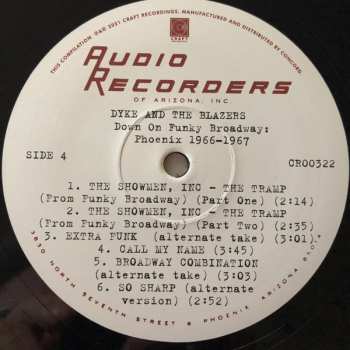 2LP Dyke & The Blazers: Down On Funky Broadway: Phoenix 1966-1967