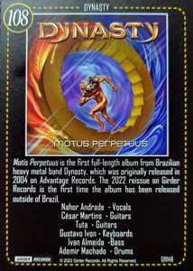 CD Dynasty of Metal: Motus Perpetuus