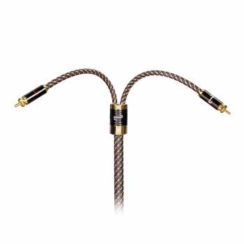 Audiotechnika Dynavox Black Line Stereo-Cinchkabel 0,6m