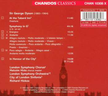 CD The London Symphony Orchestra: Symphony In G · At The Tabard Inn · In Honour Of The City